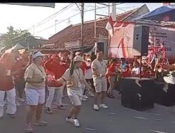Menyambut HUT Kemerdekaan RI, RW 002 Pecilon Indah Gelar Jalan Sehat Berhadiah