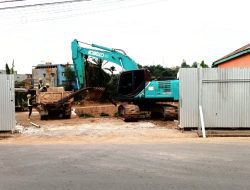 Masuk 4 Bulan Pelaksanaan Proyek Talud Sungai Enim Rp 106 Miliar PT Waskita BP Mulai Disorot