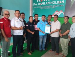 Pilkada Muara Enim, Hengkang Dari Paslon HNU – LIA, 7 Parpol Resmi Dukung Paslon RAPI