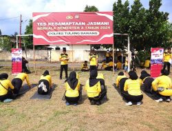 Polres Tulang Bawang Gelar TKJ untuk Tingkatkan Kinerja Personel