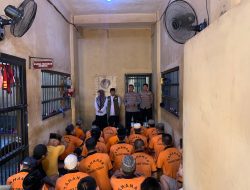 Sat Tahti Polres Tulang Bawang Barat Bersama Kemenag Kabupaten Tubaba Melaksanakan sosialisasi keagamaan, Tingkatkan Iman dan Taqwa
