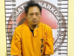 Gasak Narkoba di Menggala Kota, Polres Tulang Bawang Tangkap Bandar Sabu