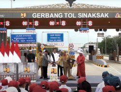Presiden Jokowi Resmikan Tol Tebing Tinggi-Serbelawan-Sinaksak