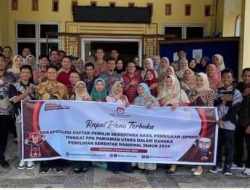 Panwaslu Pariaman Hadiri Pleno Rekapitulasi DPSHP: PPK Pariaman Utara Tetapkan 18.079 Pemilih Sementara