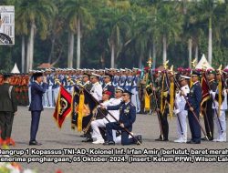 Kolonel Irfan Amir Terima Penghargaan dari Presiden, PPWI Ucapkan Selamat