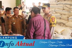Satgas Pangan Polres Tulang Bawang Gelar Operasi Pasar