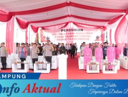 Diresmikan Kapolda Lampung, MPK Polres Tulang Bawang Jadi Yang Pertama di Indonesia