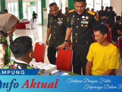Korem 043/Gatam Gelar Upacara Hari Juang TNI AD Tahun 2024