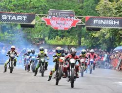 Open Road Race Babe Motor Sport Championship 2025 Diserbu 554 Starter di Baturaja