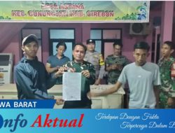 Jaga Kerukunan Antar Warga, Bhabinkamtibmas Desa Astana Polsek Gunung Jati Lakukan Problem Solving 