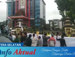 FPGSS Tuntut Kapolda Sumsel Respons Laporan Sengketa Tanah dan Tangkap Fahmi Asegaf