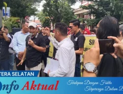 Massa Garda Prabowo Desak Pemerintah Tindak Dugaan Korupsi di SMKN 3 OKU