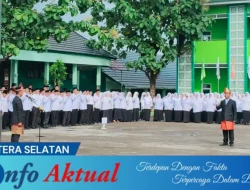 Upacara Peringatan HAB Kemenag RI ke-79 di Muara Enim Berlangsung Khidmat