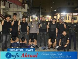 Polres Pematangsiantar Amankan Empat Remaja Hendak Tawuran dan Tujuh Sepeda Motor