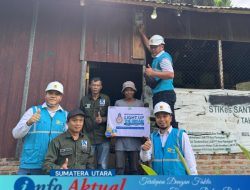 PLN Pematangsiantar dan DPP KOMPI B Pasang Meteran Listrik Gratis untuk Warga Kurang Mampu