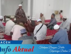 Anggota Jamaah Tablig  Sesalkan Pelarangan Kegiatan Keagamaan di Salah Satu Desa Di Meulaboh
