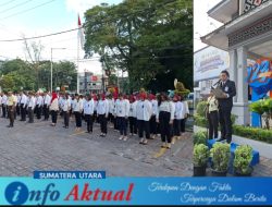 BRI Siantar Tanamkan Nilai Kebangsaan Lewat Upacara