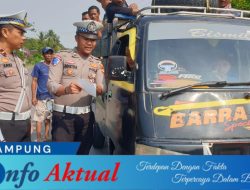 Satlantas Polres Tulang Bawang Barat Sosialisasi Penertiban Kendaraan ODOL, Prioritaskan Keselamatan Bersama