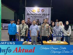 Sambut Hari Bhayangkara ke-79, Polsek Lambu Kibang Gelar Open Turnamen Badminton Kapolres Tubaba Cup tahun 2025