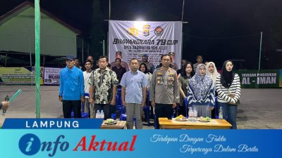 Sambut Hari Bhayangkara ke-79, Polsek Lambu Kibang Gelar Open Turnamen Badminton Kapolres Tubaba Cup tahun 2025