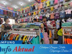 Polres Tulang Bawang Optimalkan Patroli Jalan Kaki di Wilayah Pasar Unit 2, Iptu Linto Paparkan Tujuan Utamanya