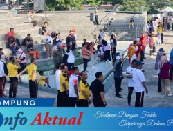 Pemda dan Polres Lampung Tengah Gelar Car Free Day di Tugu Canang Pepadun, ini Tujuannya