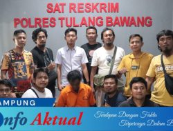 Tekab 308 Presisi Polres Tulang Bawang Tangkap Pelaku Pembunuhan dan Pemerkosaan Anak di Bedeng PT Indo lampung