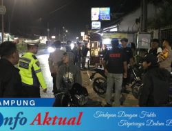 Cegah Aksi Balap Liar dan Kejahatan Malam Hari, Polsek Banjar Agung Optimalkan KRYD