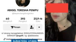 Akun TikTok Abigel Teresha Penipu Viral di Pematangsiantar