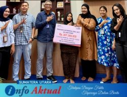 BRI Kanca Perdagangan Serahkan Klaim Asuransi Davestera Kepada Ahli Waris