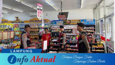 Cegah C3 dan Street Crime, Samapta Polres Tulang Bawang Gelar Patroli di Tiga Lokasi Berbeda