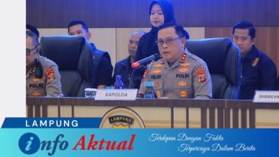 Polda Lampung Ungkap Ratusan Kasus Kejahatan dalam Ops Sikat Krakatau 2025