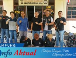 Dalam Waktu 11 Jam, Kasus Curanmor di Penawar Rejo Diungkap Polsek Banjar Agung