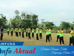 Polres Tulang Bawang Barat Gelar Tes Kesamaptaan Jasmani, Untuk menjaga Kebugaran Fisik Personel