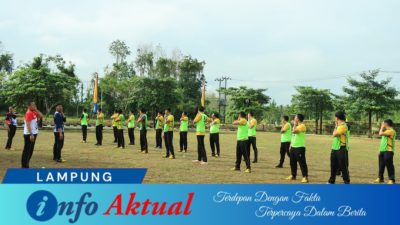 Polres Tulang Bawang Barat Gelar Tes Kesamaptaan Jasmani, Untuk menjaga Kebugaran Fisik Personel