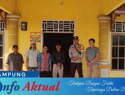 Polsek Lambu Kibang Laksanakan Pengamanan Ibadah Gereja Minggu Kasih di Gereja GKSBS Tiyuh Kibang Budi Jaya