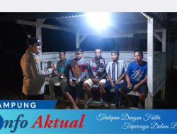 Bhabinkamtibmas dan Satkamling Kolaborasi Jaga Malam, Warga Duta Yoso Mulyo Makin Nyaman