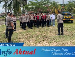 Tegas dan Humanis! Polres Tulang Bawang Amankan Eksekusi Perkara Perdata di Rawajitu Selatan