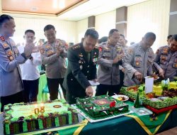 Sinergi TNI-Polri di Lampung Tengah Semakin Erat di Momen HUT TNI ke-80