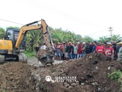 Tuntutan Hak Masyarakat Indrapura Tidak Dipenuhi Akses Jalan PT. INCASI Raya Diputus 