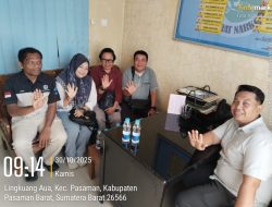 Guna tingkatkan kerjasama,pengurus LAN Pasaman Barat Kunjungi Kasat Narkoba Polres Pasaman Barat