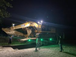 Polres Pasaman Barat laksanakan penegakan hukum PETi bersama Dit Reskrimsus Polda Sumbar