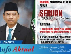 AMPP ANCAM AKAN GELAR AKSI DI KPK DAN DPP PKB TERKAIT DUGAAN FEE PROYEK IRIGASI