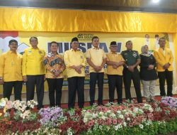 Golkar Pasaman Barat Gelar Musda Ke-V, yang dihadiri anggota DPR RI komisi III Benny Utama.