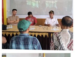 Masyarakat Lunang dan Indrapura,Kecamatan Pancung Soal dan Airpura,menggelar rapat konsolidasi di kantor Wali Nagari Lunang