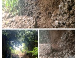 Jembatan Penghubung Roba Julu Rojang,Jorong Situak barat Longsor