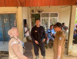 Wabup Pasaman Barat H.M.Ihpan.Dampingi Tim BNPB Tinjau Lokasi Bencana di Kecamatan Talamau