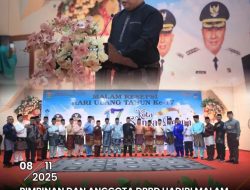 Pimpinan dan Anggota DPRD Hadiri Malam Resepsi HUT ke-17 Kota Sungai Penuh
