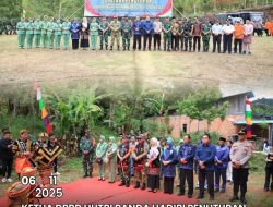 Ketua DPRD Hutri Randa Hadiri Penutupan TMMD ke-126 Tahun 2025 Kodim 0417/Kerinci