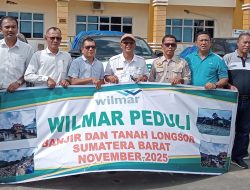 Wilmar Group Salurkan Langsung Bantuan Sembako korban Bencana Pasaman Barat